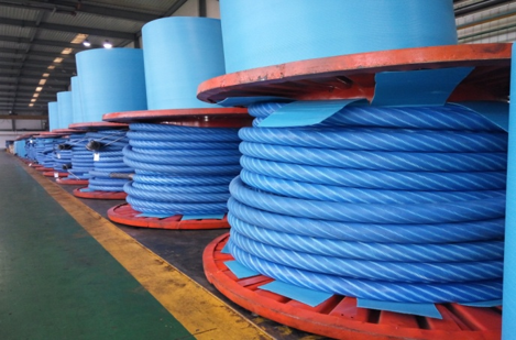 Plastic Coated Wire Rope - Aulone | High performance wire rope ...