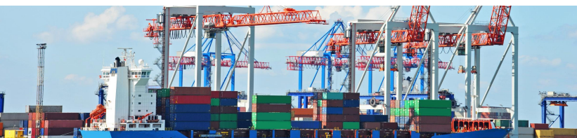 Port container STS cranes using heavy duty compacted wire rope